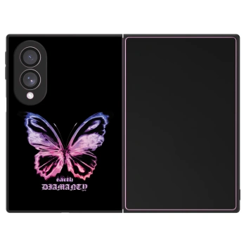 Obal pre Samsung Galaxy Z Fold8 5G - Diamanty Purple