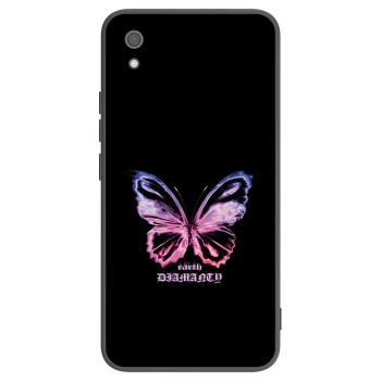 Picasee silikónový čierny obal pre Xiaomi Redmi 7A - Diamanty Purple