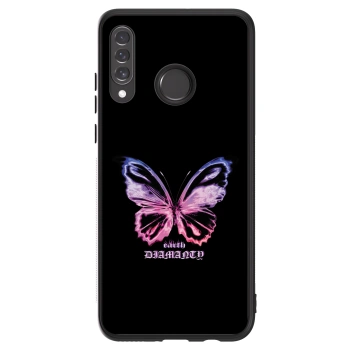 Picasee ULTIMATE CASE pro Huawei P30 Lite - Diamanty Purple