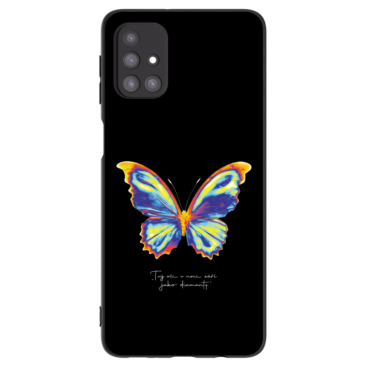 Picasee silikónový čierny obal pre Samsung Galaxy M31s - Diamanty Black