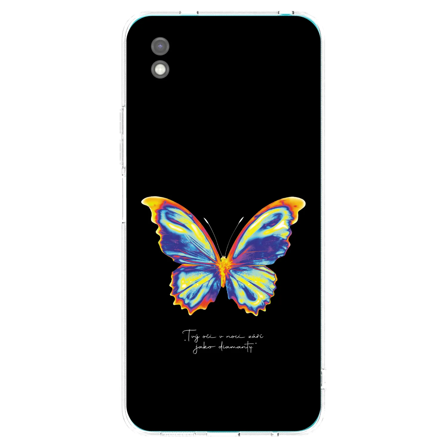 Picasee silikónový čierny obal pre Xiaomi Redmi 9A - Diamanty Black