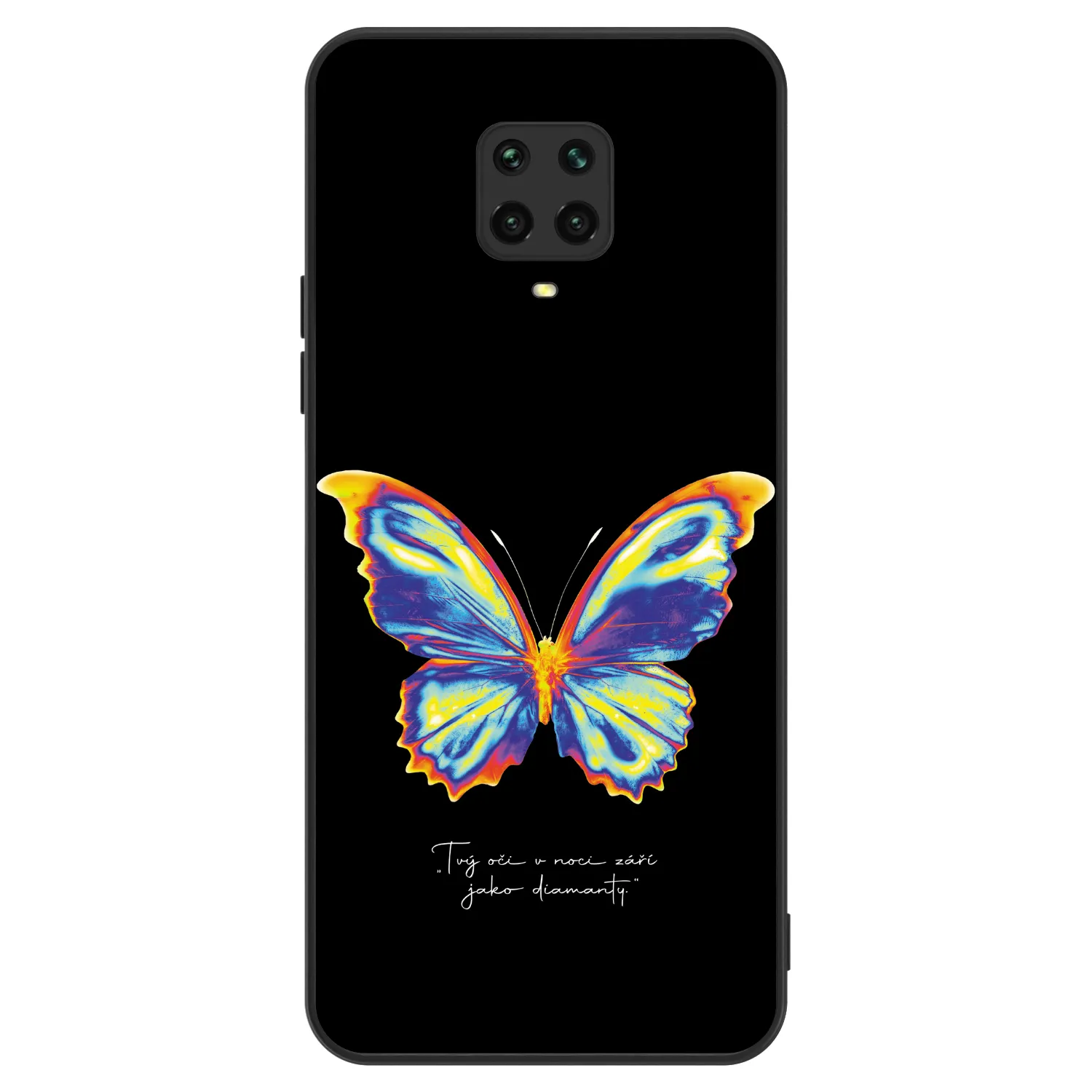 Picasee ULTIMATE CASE pro Xiaomi Redmi Note 9 Pro - Diamanty Black