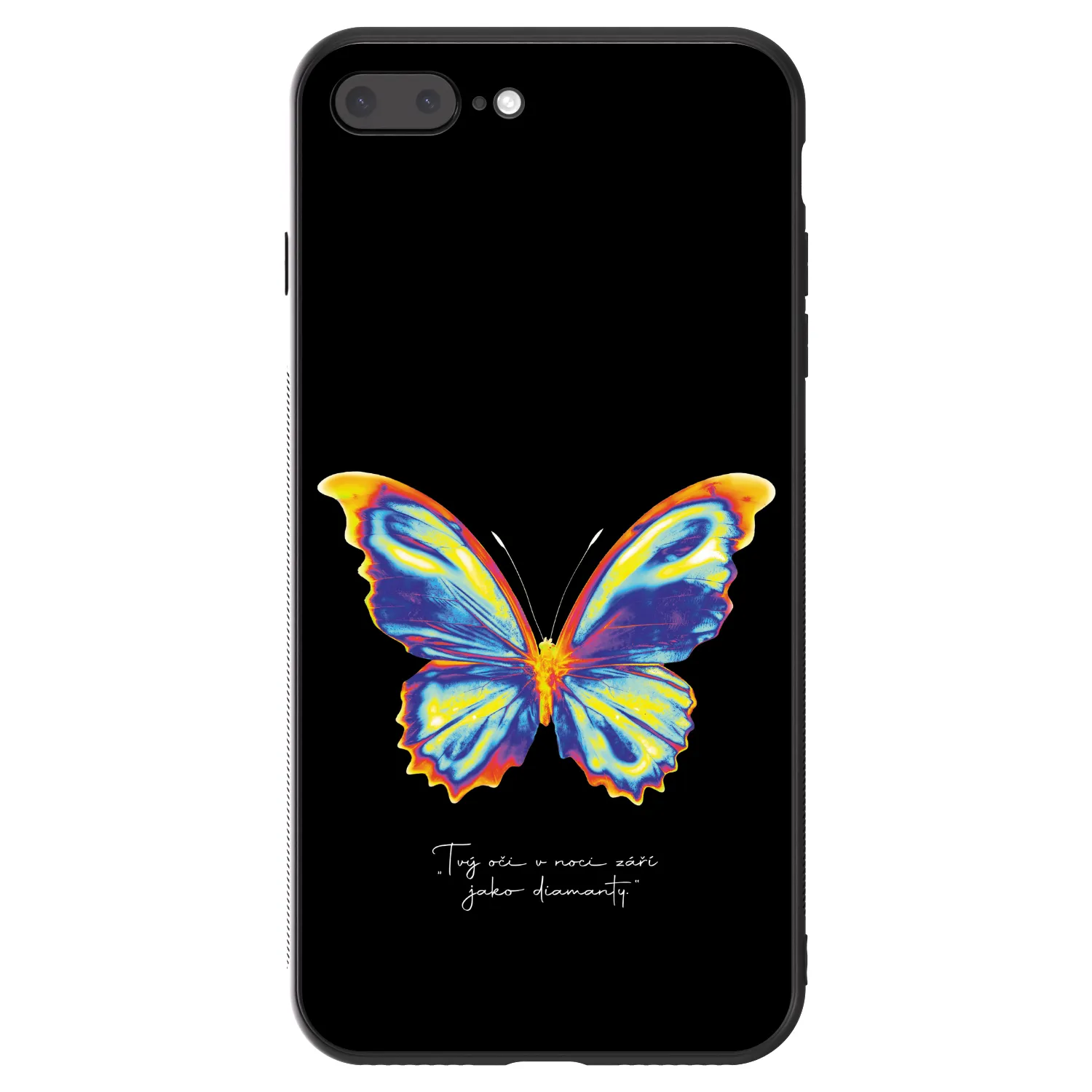 Picasee ULTIMATE CASE pro Apple iPhone 7 Plus - Diamanty Black