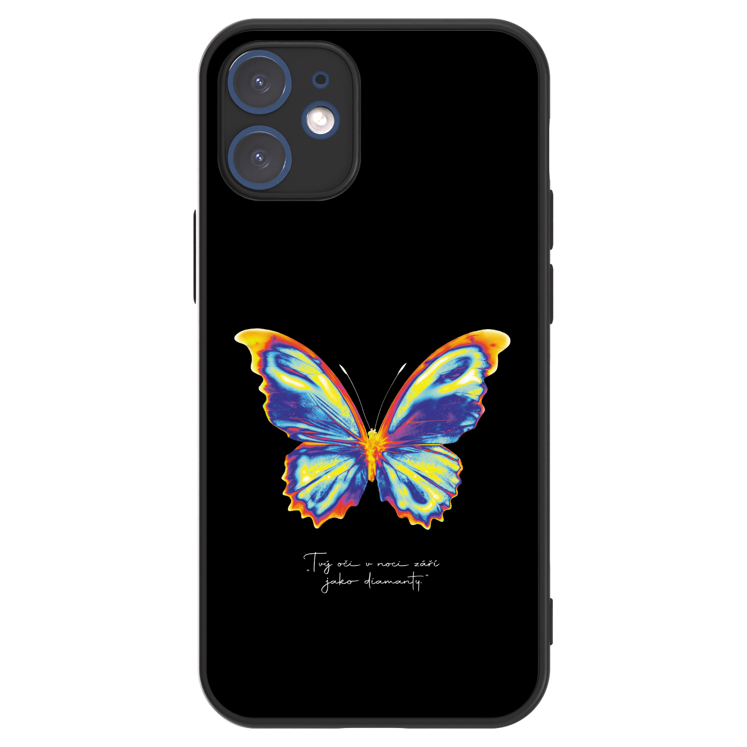 Picasee ULTIMATE CASE pro Apple iPhone 12 mini - Diamanty Black