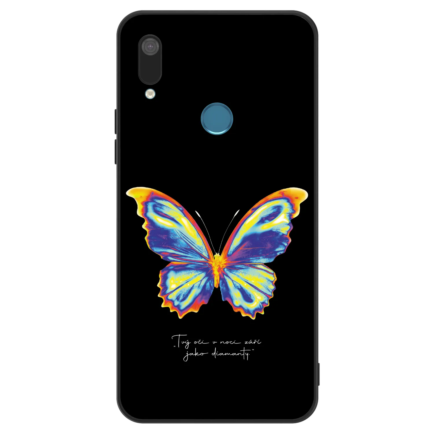 Picasee ULTIMATE CASE pro Huawei Y7 2019 - Diamanty Black