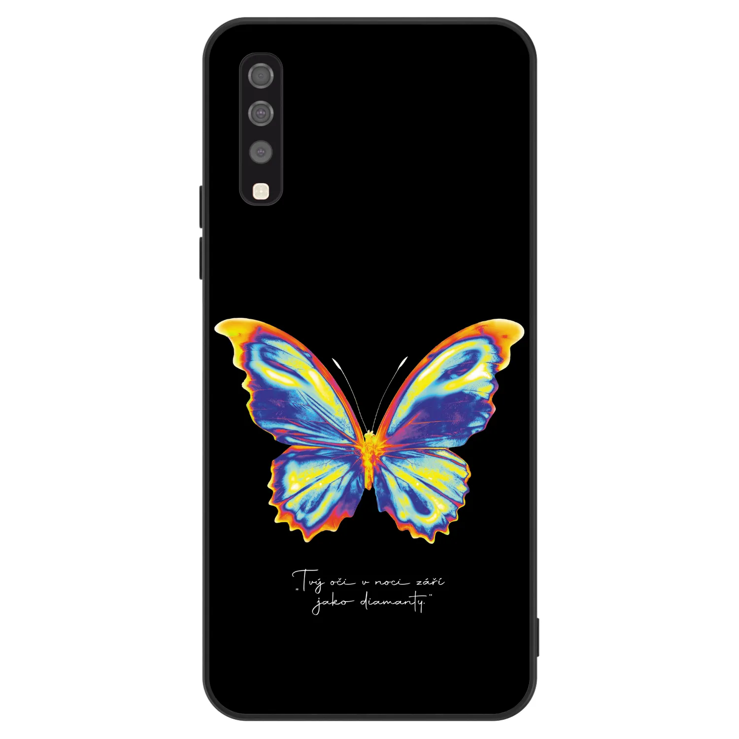 Picasee ULTIMATE CASE pro Samsung Galaxy A70 A705F - Diamanty Black