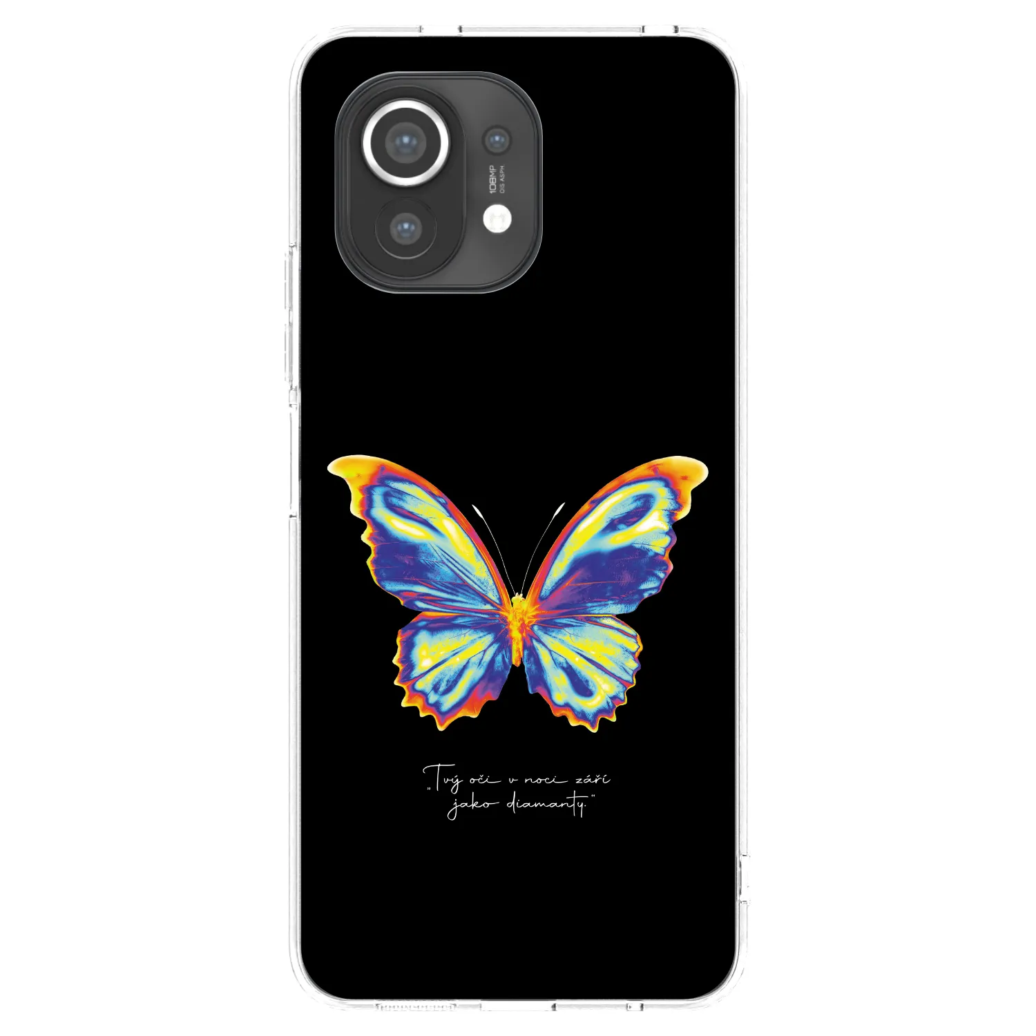 Picasee silikónový prehľadný obal pre Xiaomi Mi 11 - Diamanty Black