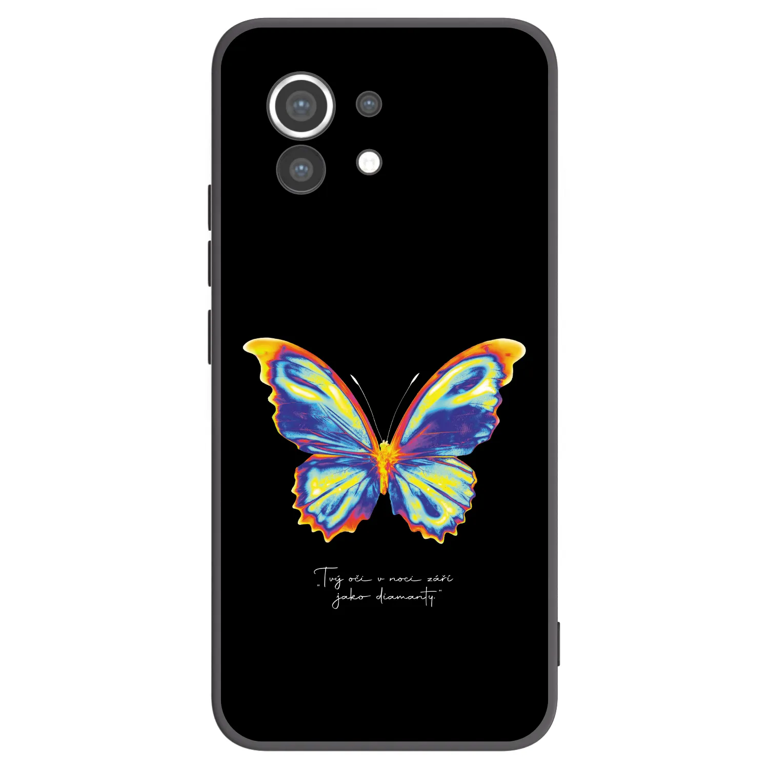 Picasee silikónový čierny obal pre Xiaomi Mi 11 - Diamanty Black