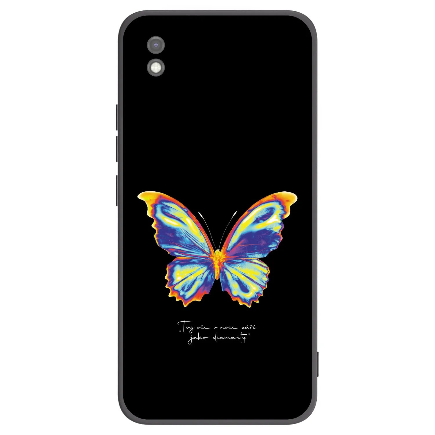 Picasee silikónový čierny obal pre Xiaomi Redmi 9AT - Diamanty Black