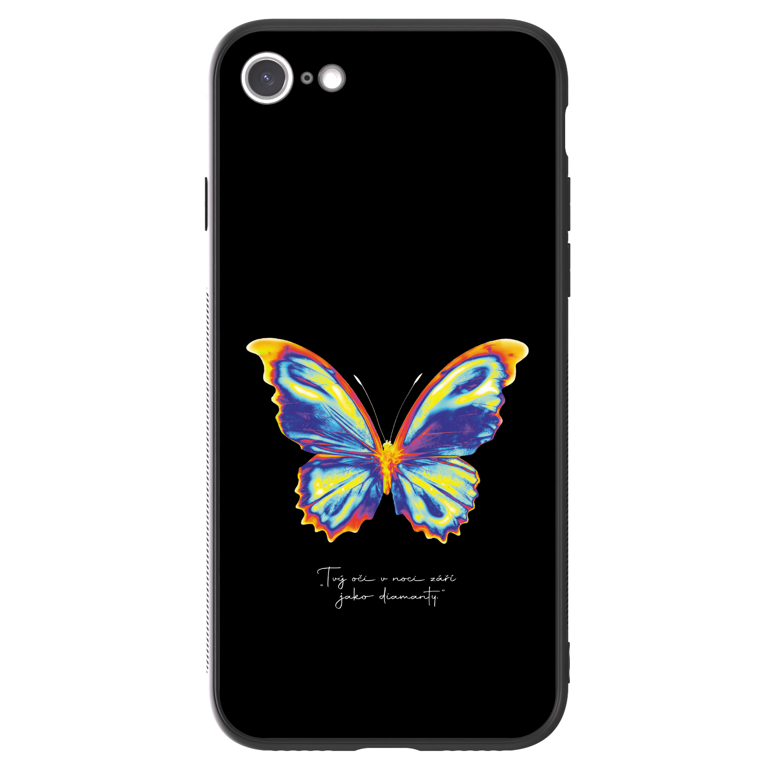Picasee ULTIMATE CASE pro Apple iPhone 8 - Diamanty Black