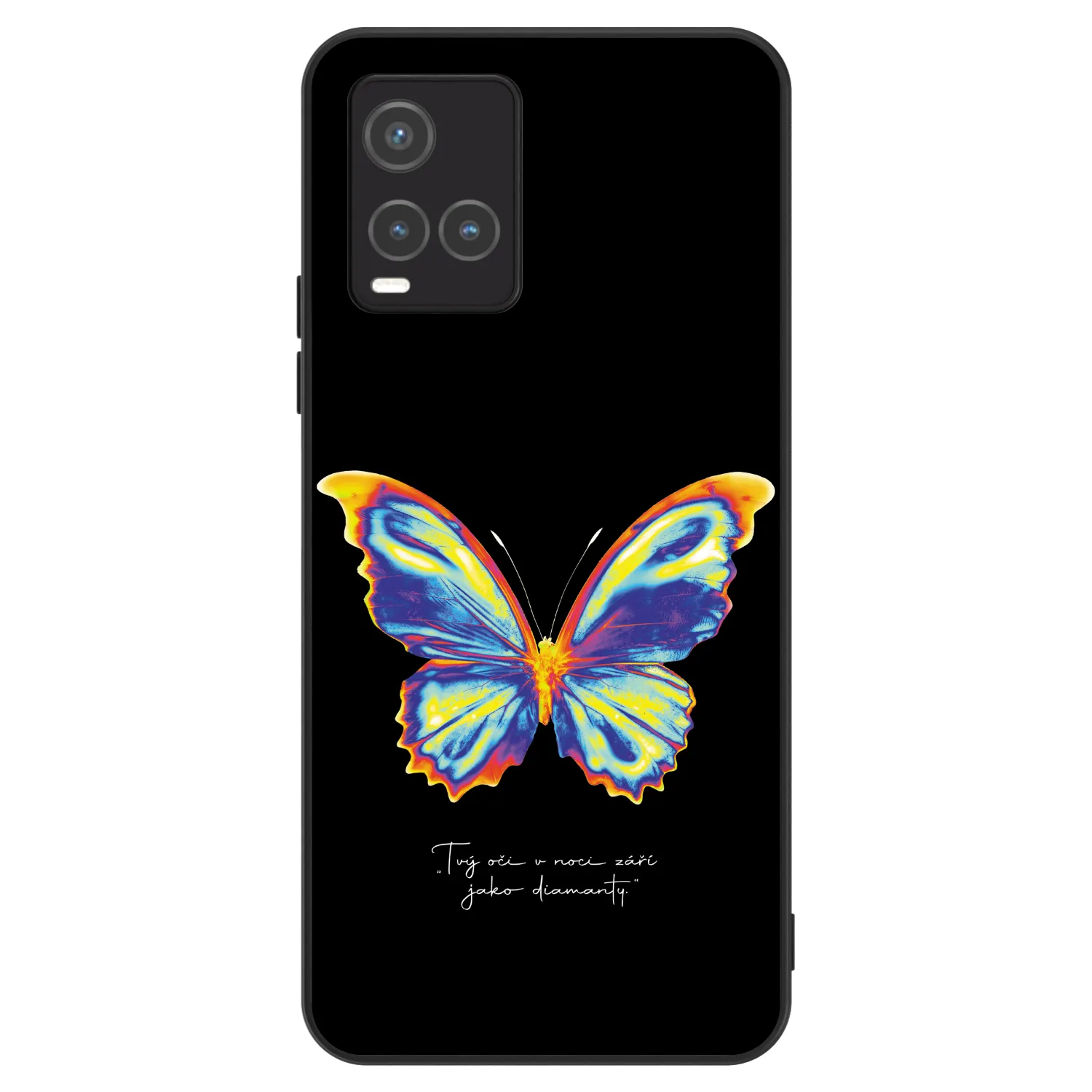 Picasee ULTIMATE CASE pro Vivo Y33s - Diamanty Black
