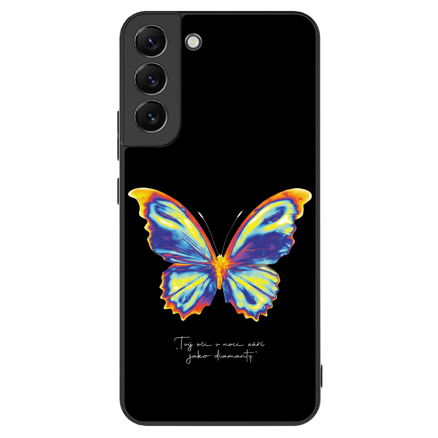 Picasee ULTIMATE CASE pro Samsung Galaxy S22+ 5G - Diamanty Black