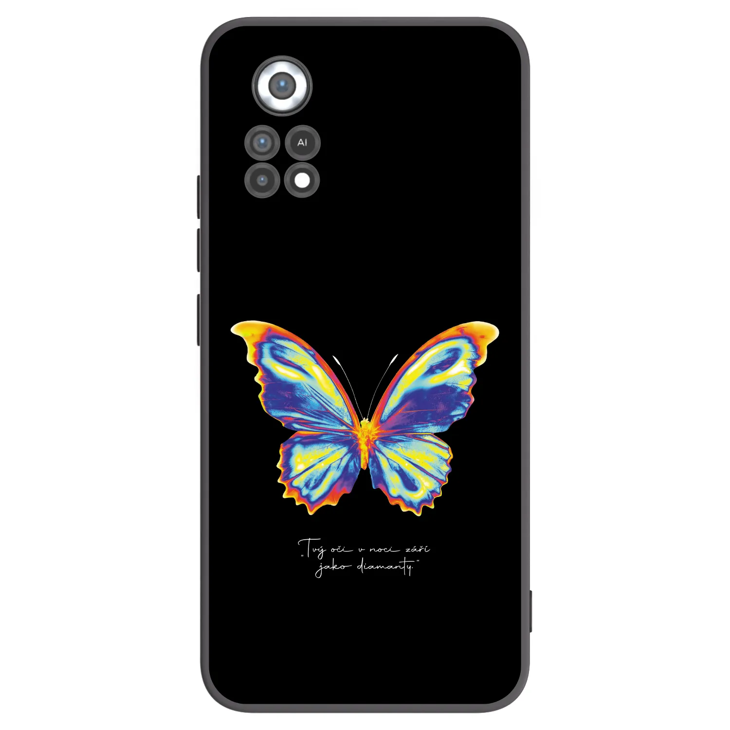 Picasee silikónový čierny obal pre Xiaomi Poco X4 Pro 5G - Diamanty Black