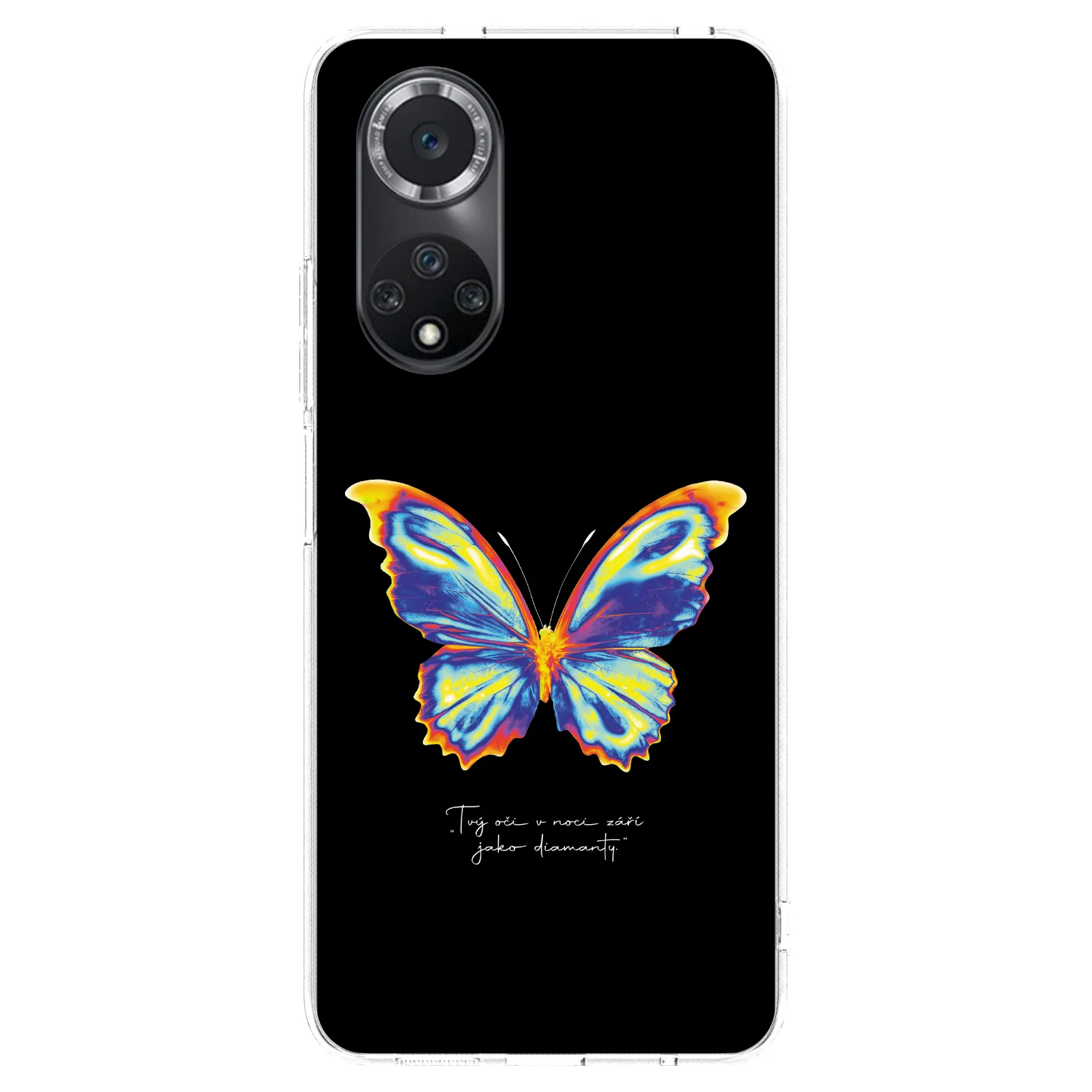 Picasee silikónový prehľadný obal pre Huawei Nova 9 SE - Diamanty Black