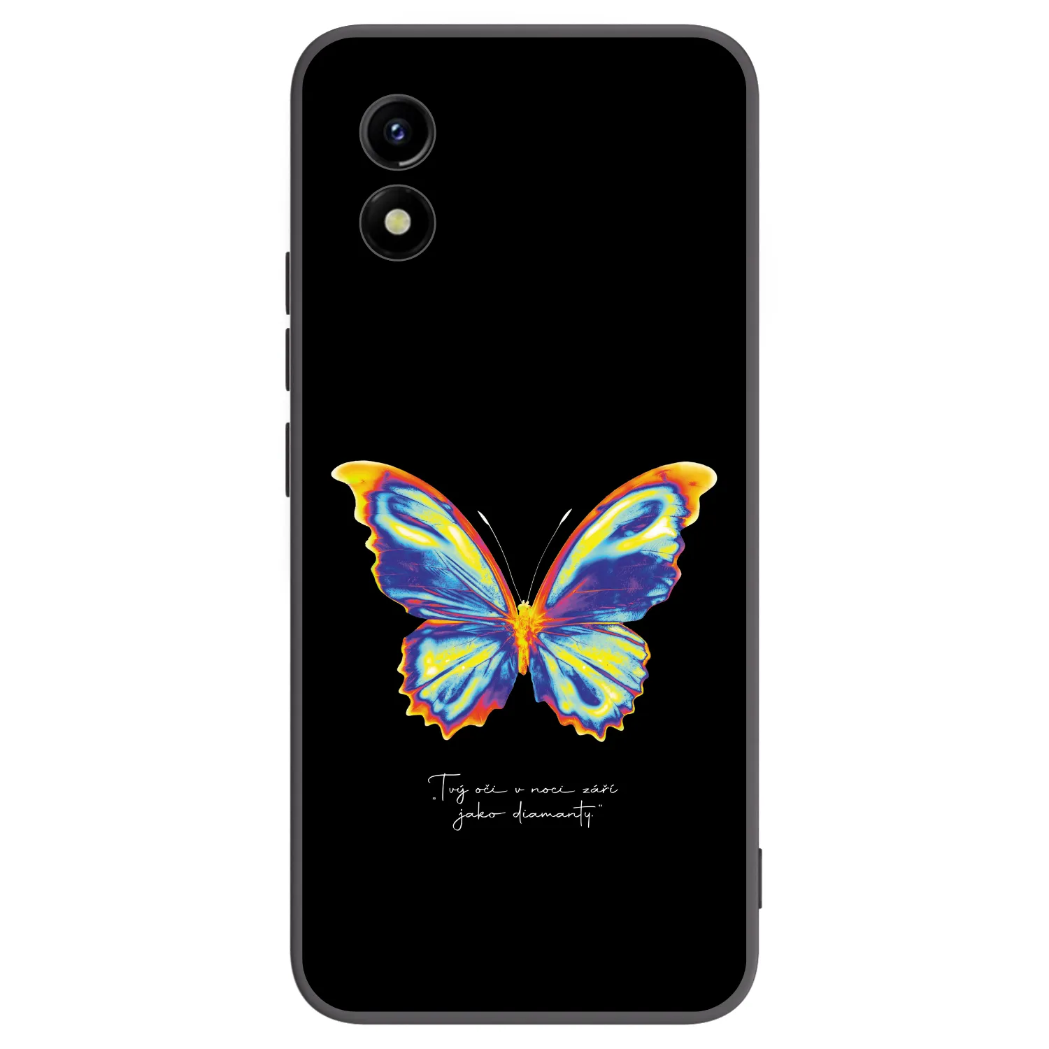 Picasee silikónový čierny obal pre Vivo Y01 - Diamanty Black