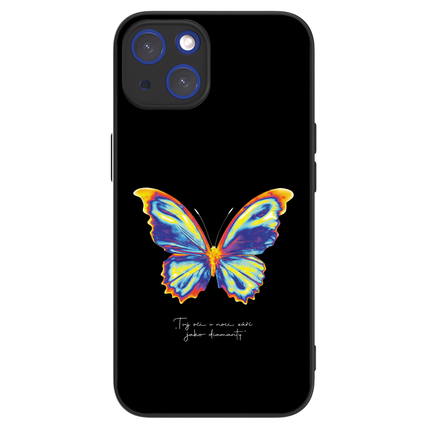 ULTIMATE CASE pro Apple iPhone 14 - Diamanty Black