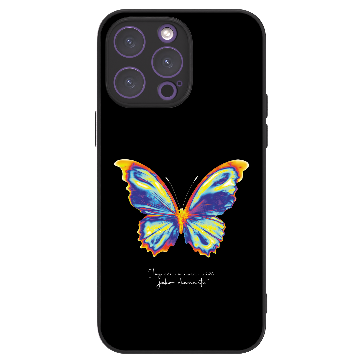 Picasee ULTIMATE CASE pro Apple iPhone 14 Pro Max - Diamanty Black