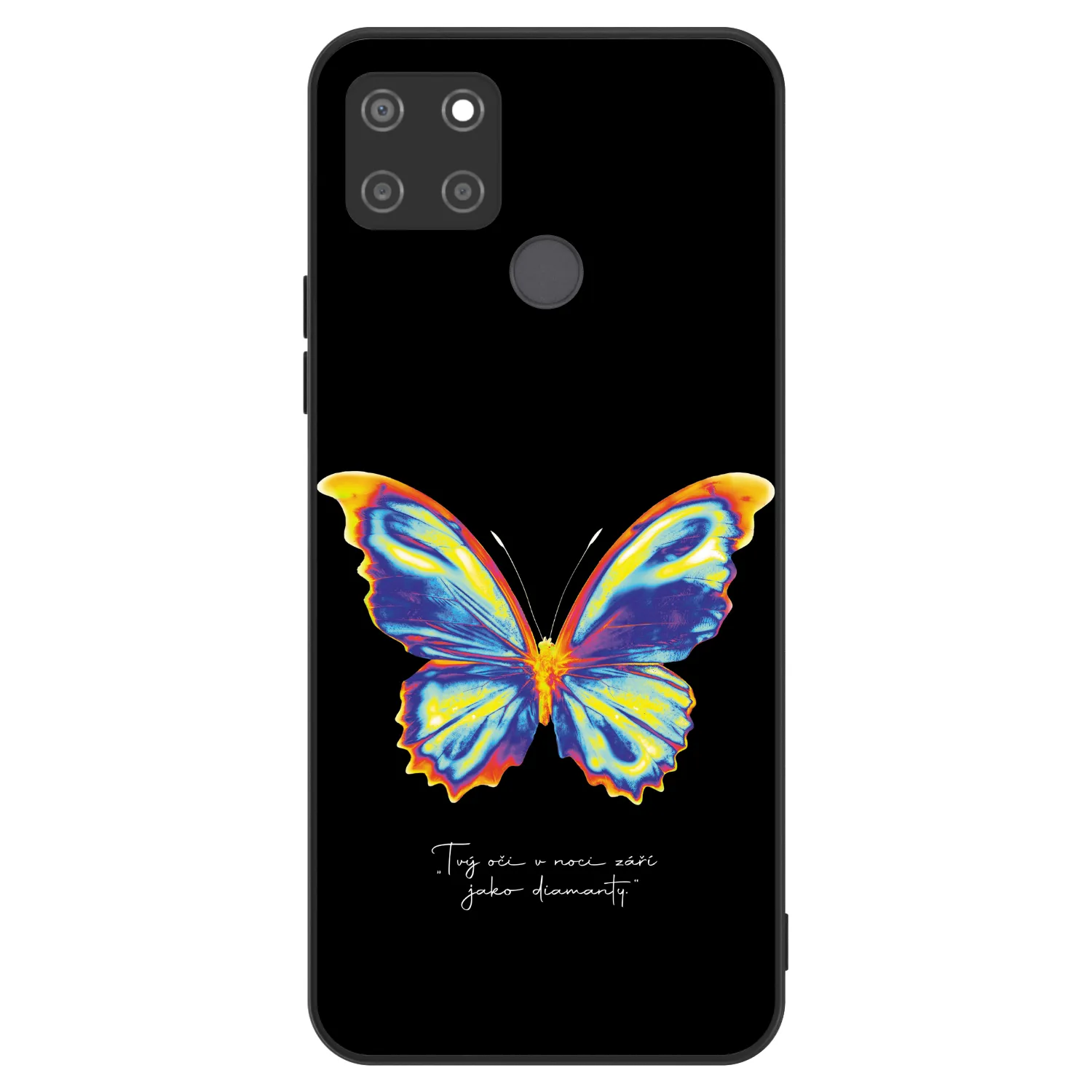 Picasee ULTIMATE CASE pro Realme C21Y - Diamanty Black