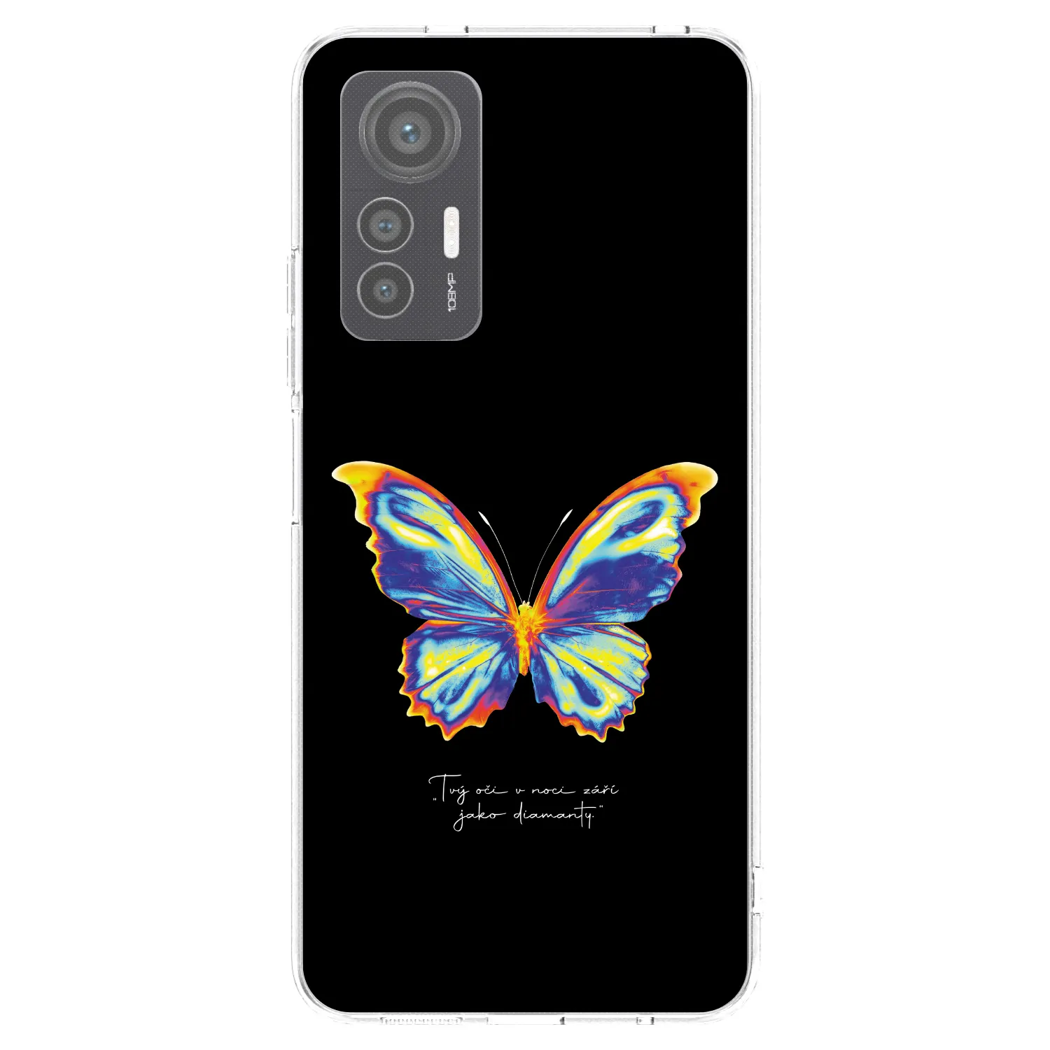 Picasee silikónový prehľadný obal pre Xiaomi 12 Lite - Diamanty Black