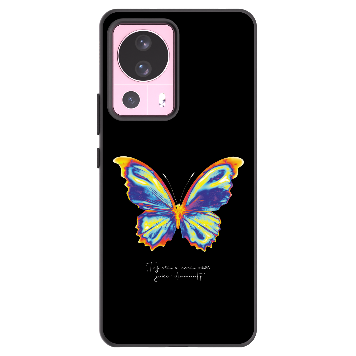 Picasee silikónový čierny obal pre Xiaomi 13 Lite - Diamanty Black