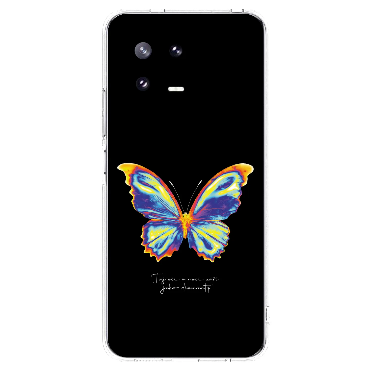 Picasee silikónový prehľadný obal pre Xiaomi 13 Pro - Diamanty Black