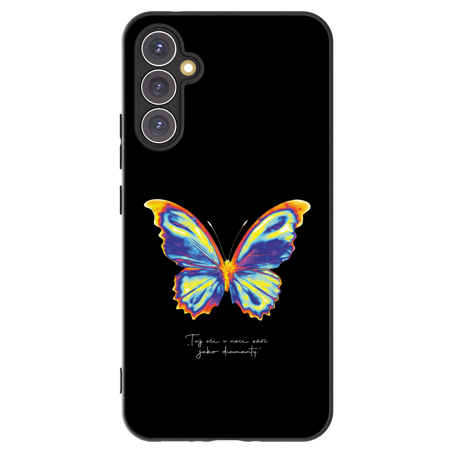Picasee silikónový čierny obal pre Samsung Galaxy A34 5G A346B - Diamanty Black