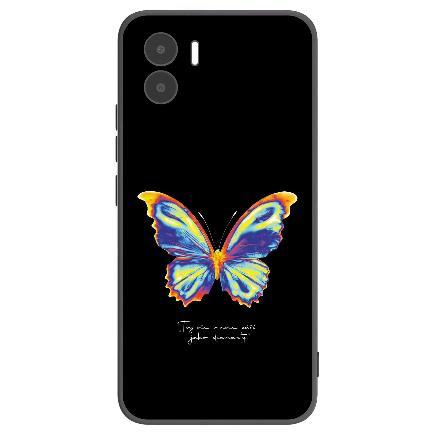 Picasee silikónový čierny obal pre Xiaomi Redmi A2 - Diamanty Black