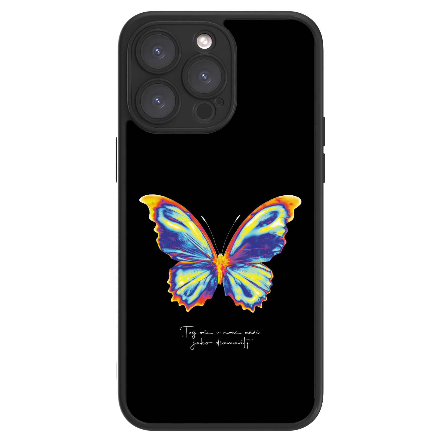 ULTIMATE CASE pro Apple iPhone 15 Pro Max - Diamanty Black