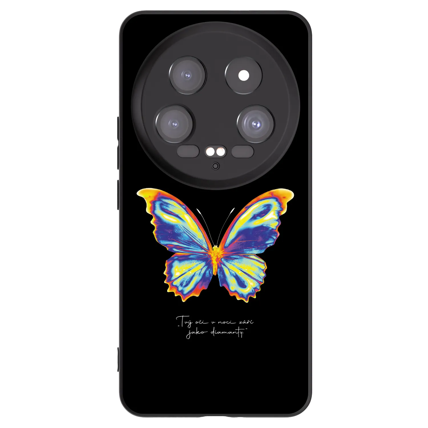 Picasee silikónový čierny obal pre Xiaomi 14 Ultra - Diamanty Black