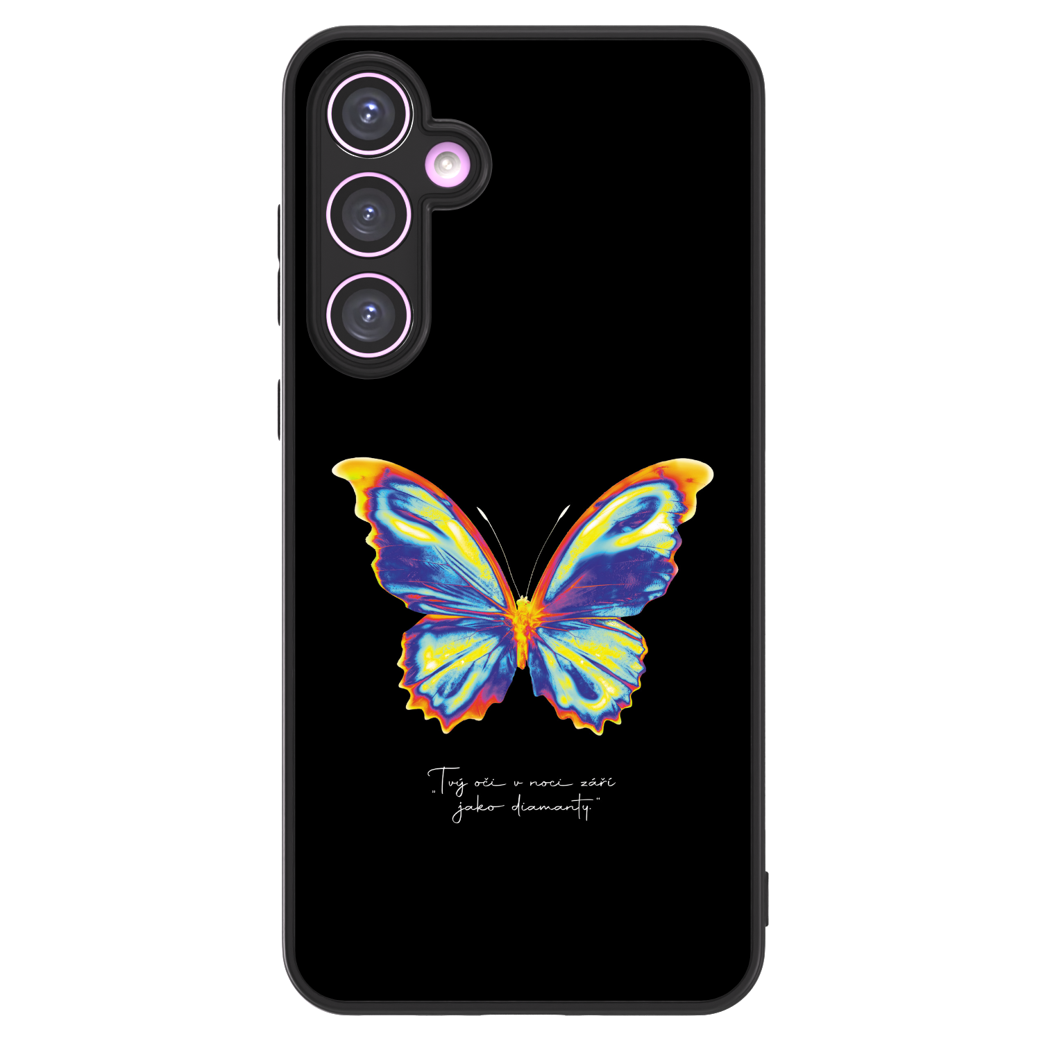 Picasee ULTIMATE CASE pro Samsung Galaxy A35 5G A356B - Diamanty Black