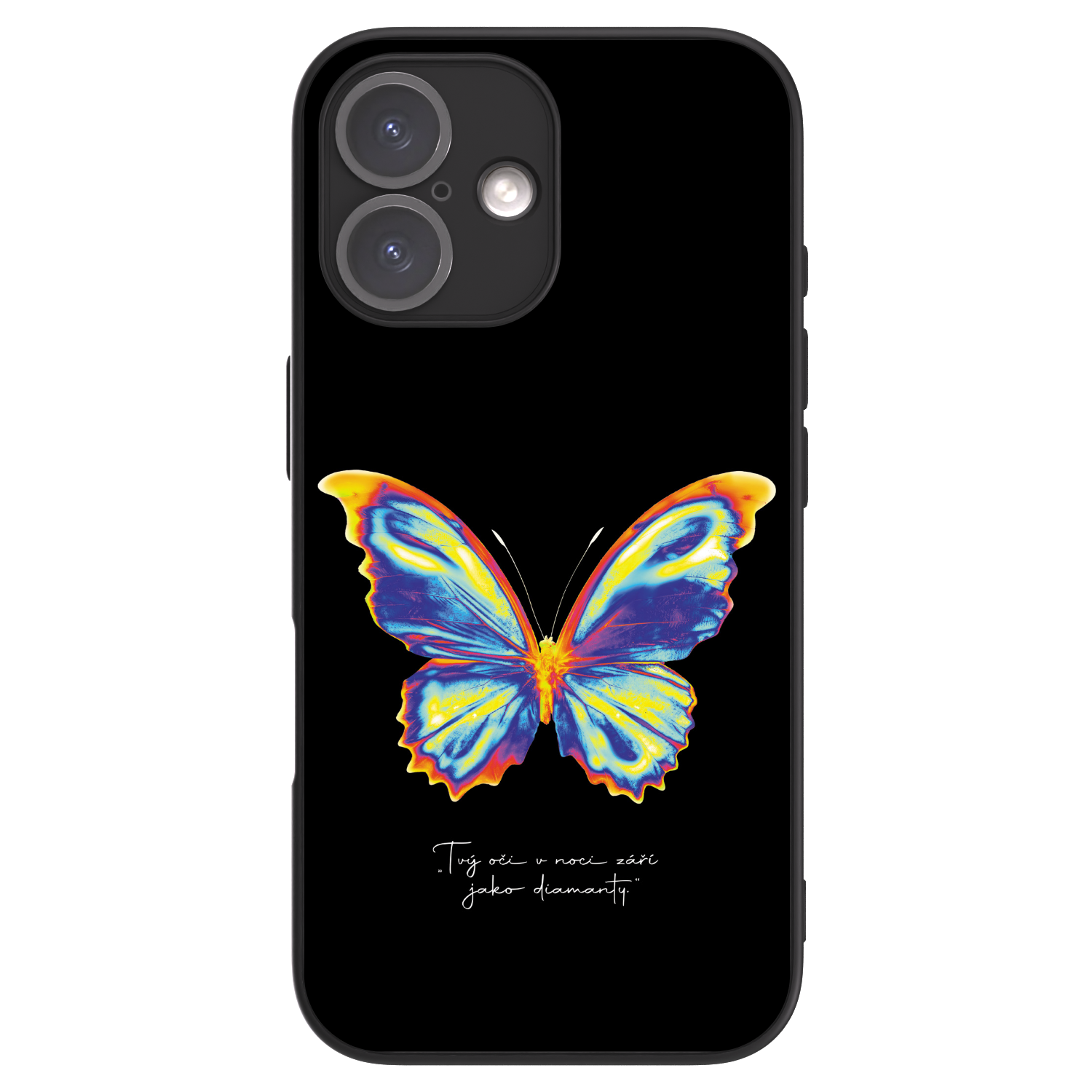 Picasee ULTIMATE CASE MagSafe pro Apple iPhone 16 - Diamanty Black