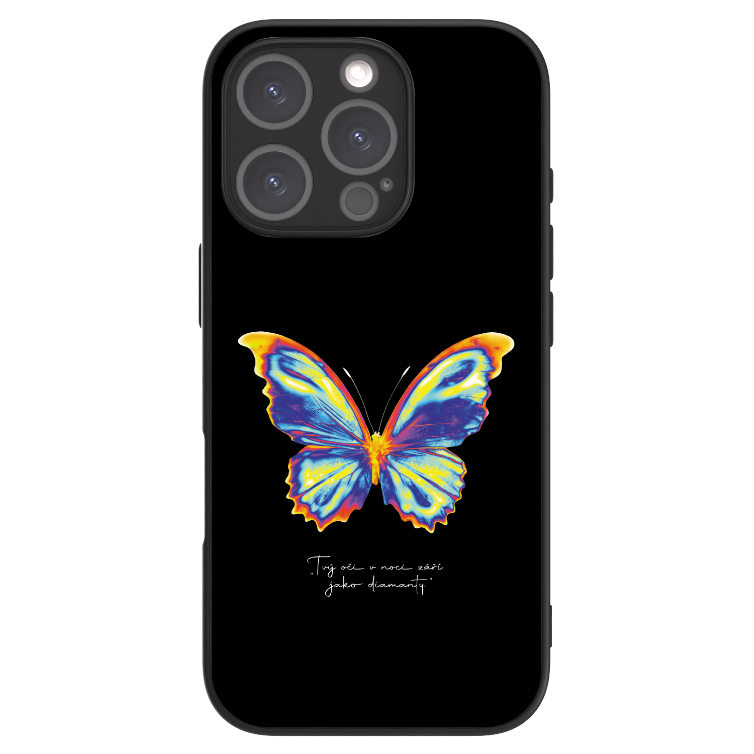 Picasee ULTIMATE CASE pro Apple iPhone 16 Pro - Diamanty Black