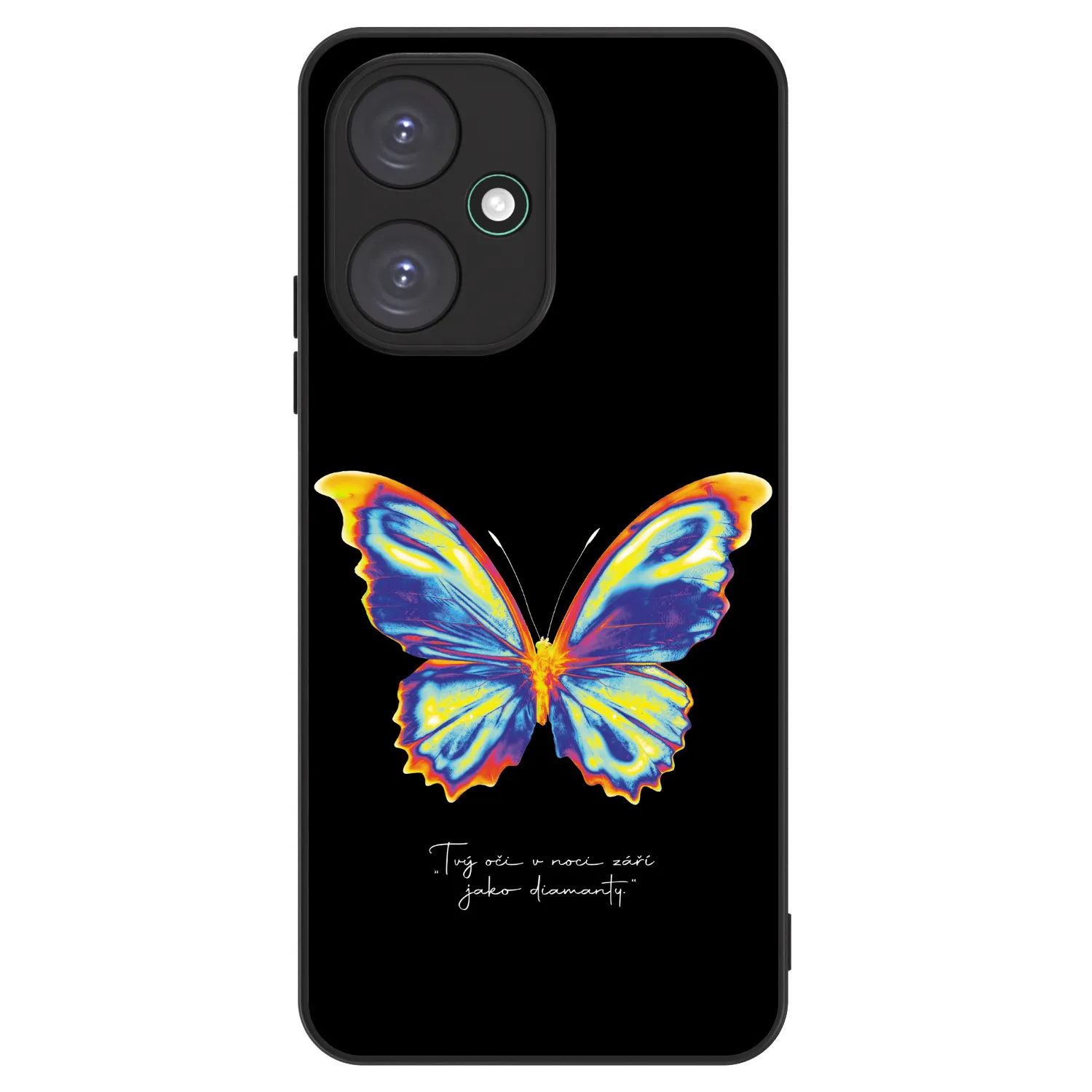 Picasee ULTIMATE CASE pro Xiaomi Redmi 13C 5G - Diamanty Black