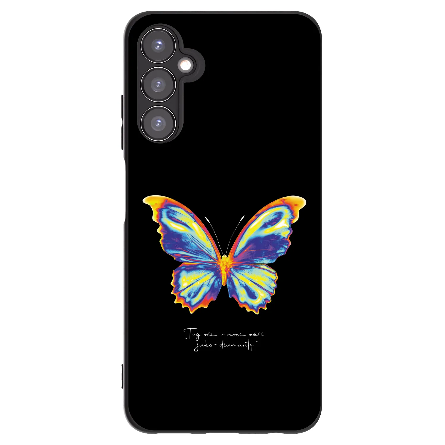 Picasee silikónový čierny obal pre Samsung Galaxy A05s A057G - Diamanty Black