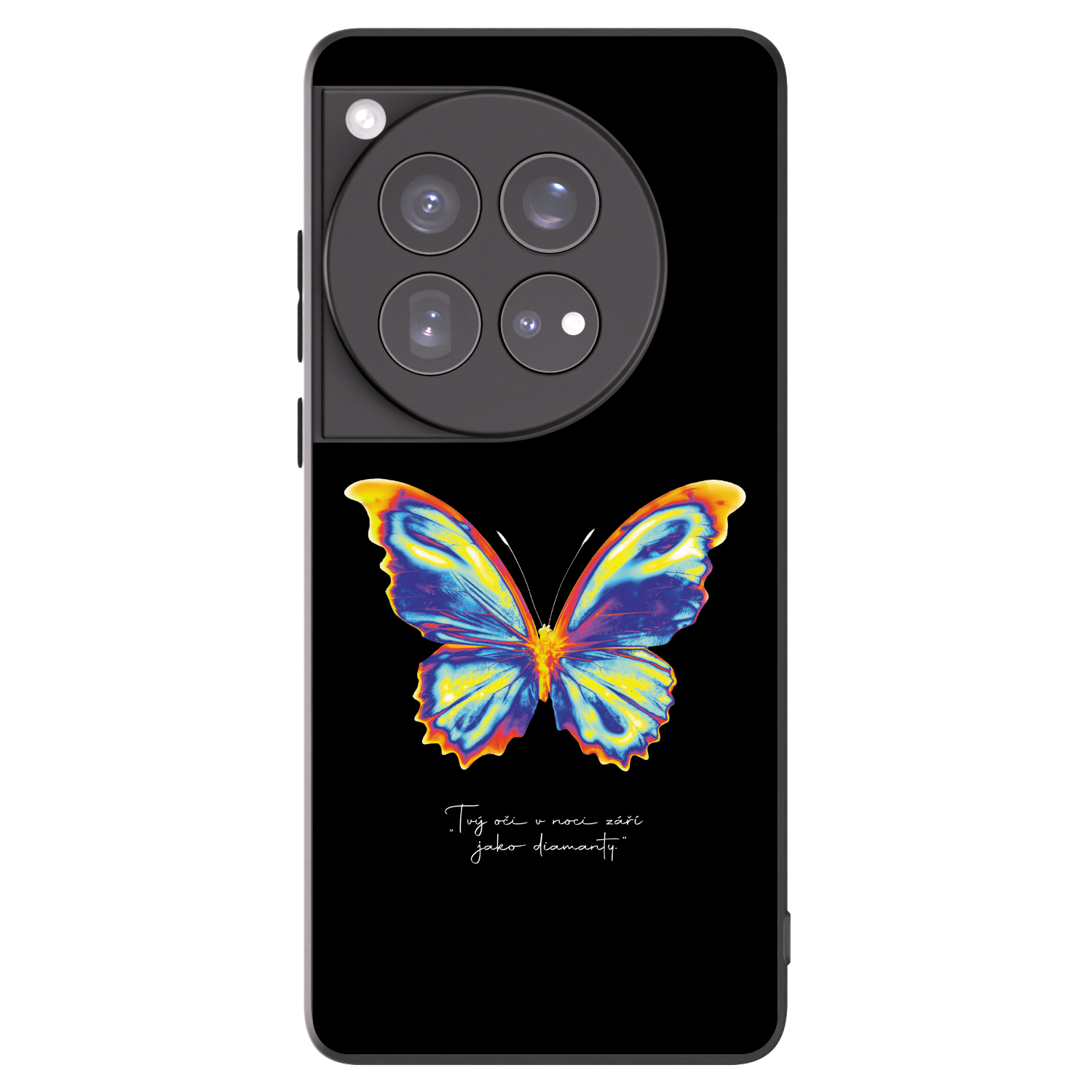 Picasee silikónový čierny obal pre OnePlus 12 5G - Diamanty Black