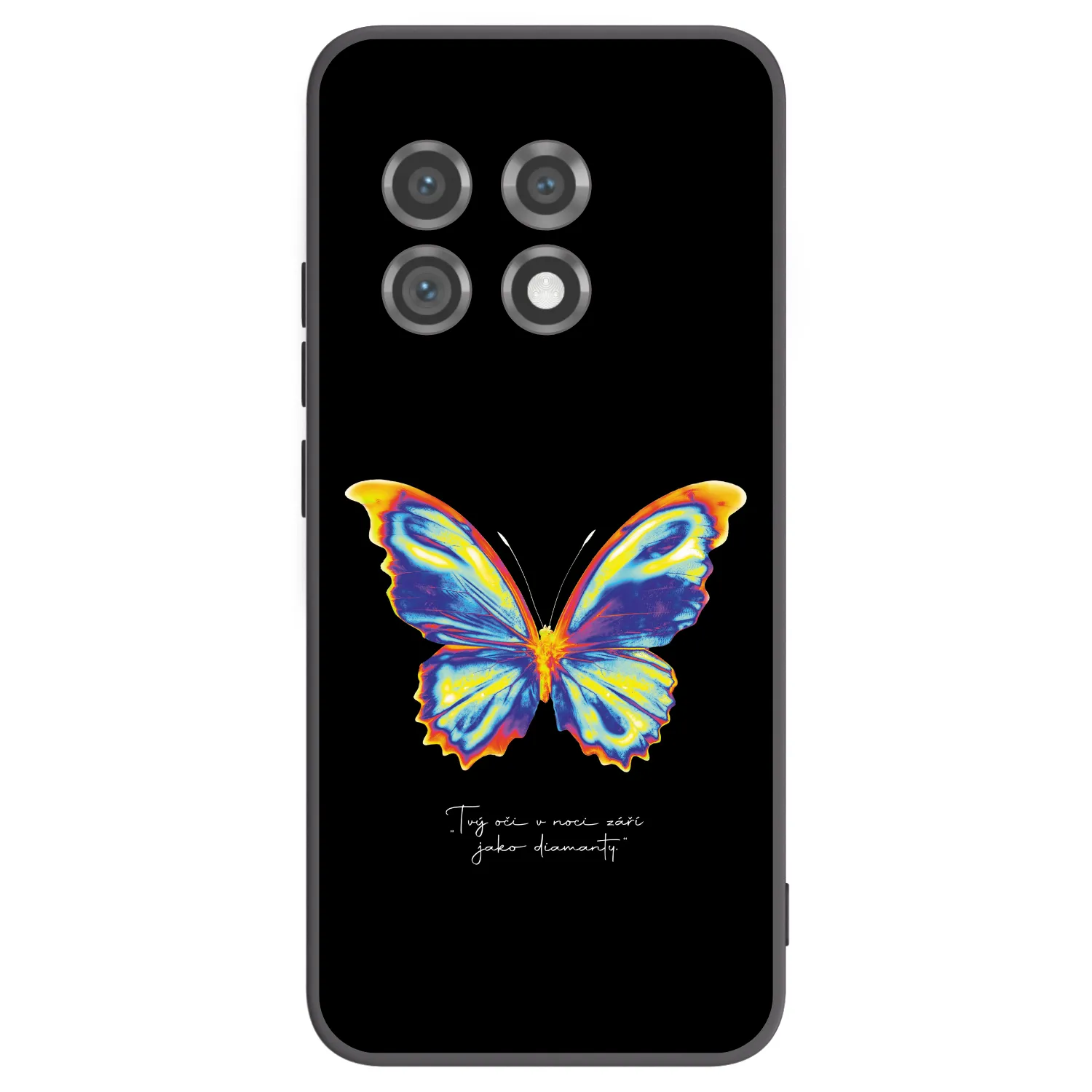 Picasee silikónový čierny obal pre OnePlus 11 5G - Diamanty Black