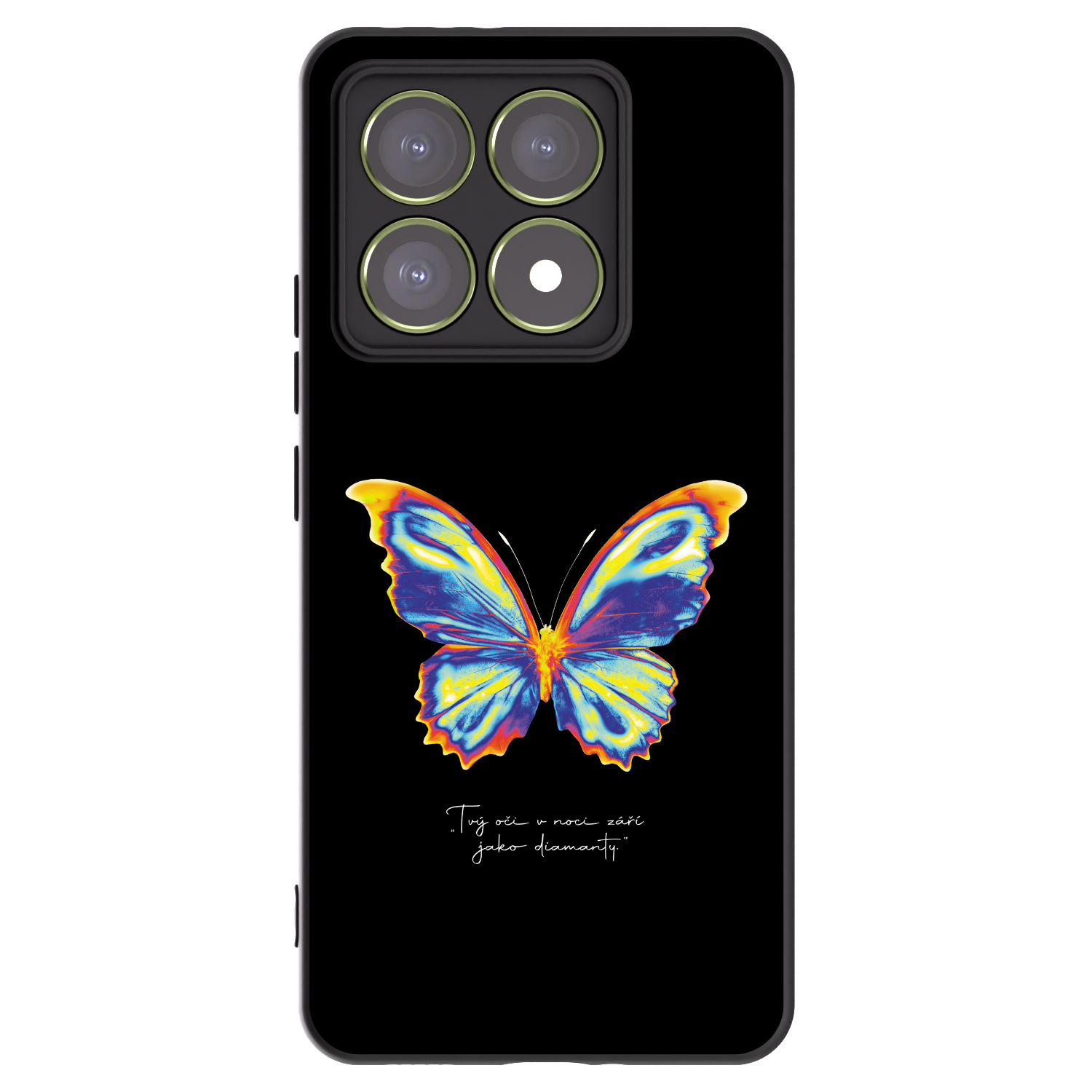 Picasee silikónový čierny obal pre Xiaomi 14T - Diamanty Black