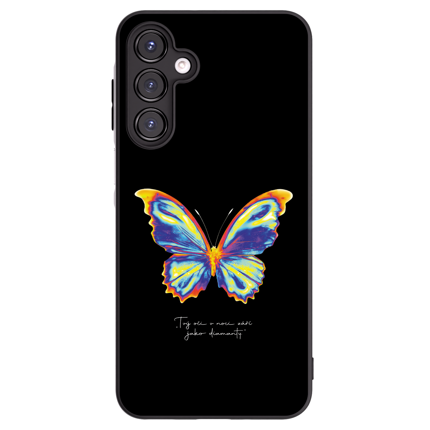 Picasee silikónový čierny obal pre Samsung Galaxy A16 5G - Diamanty Black