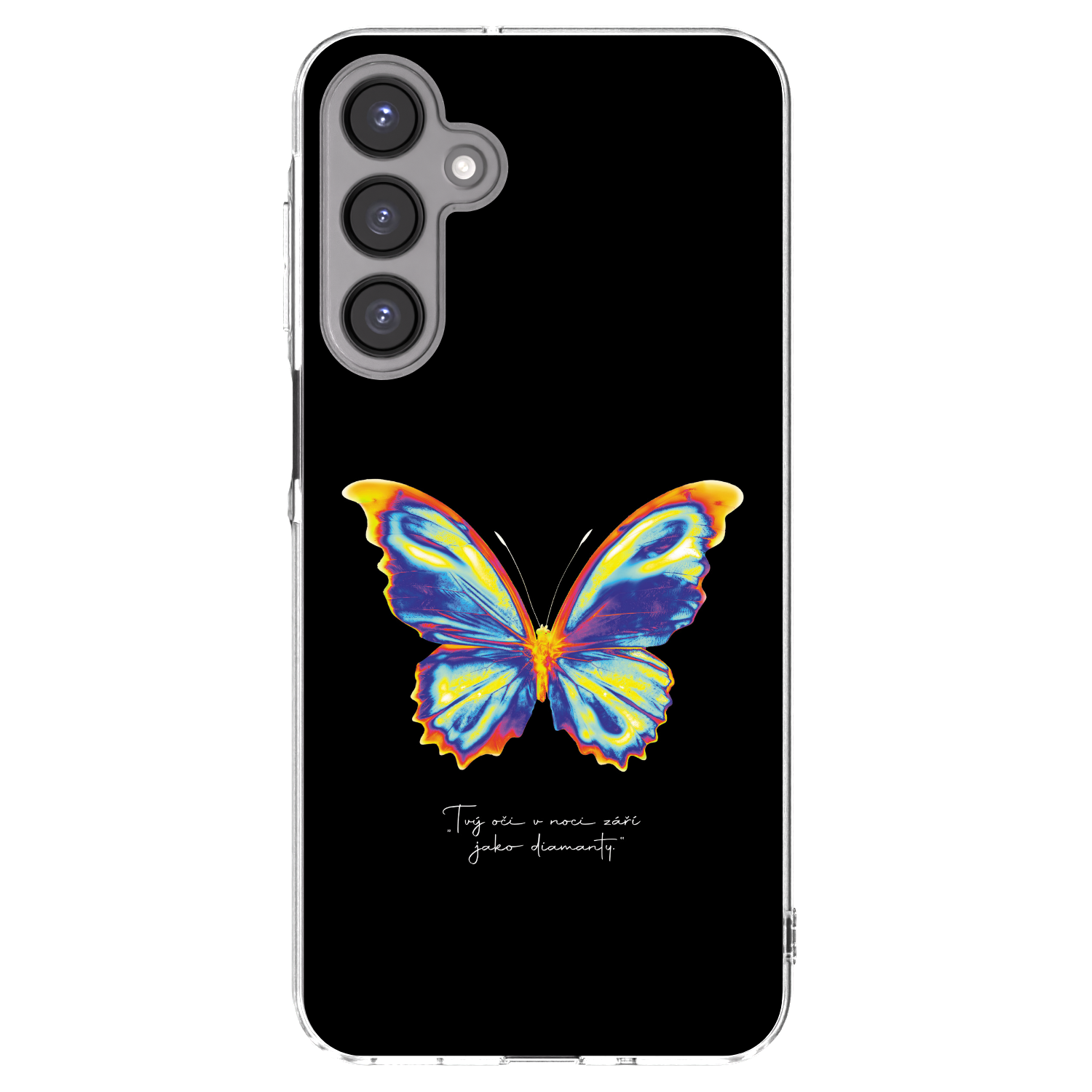 Picasee silikónový prehľadný obal pre Samsung Galaxy A16 5G - Diamanty Black