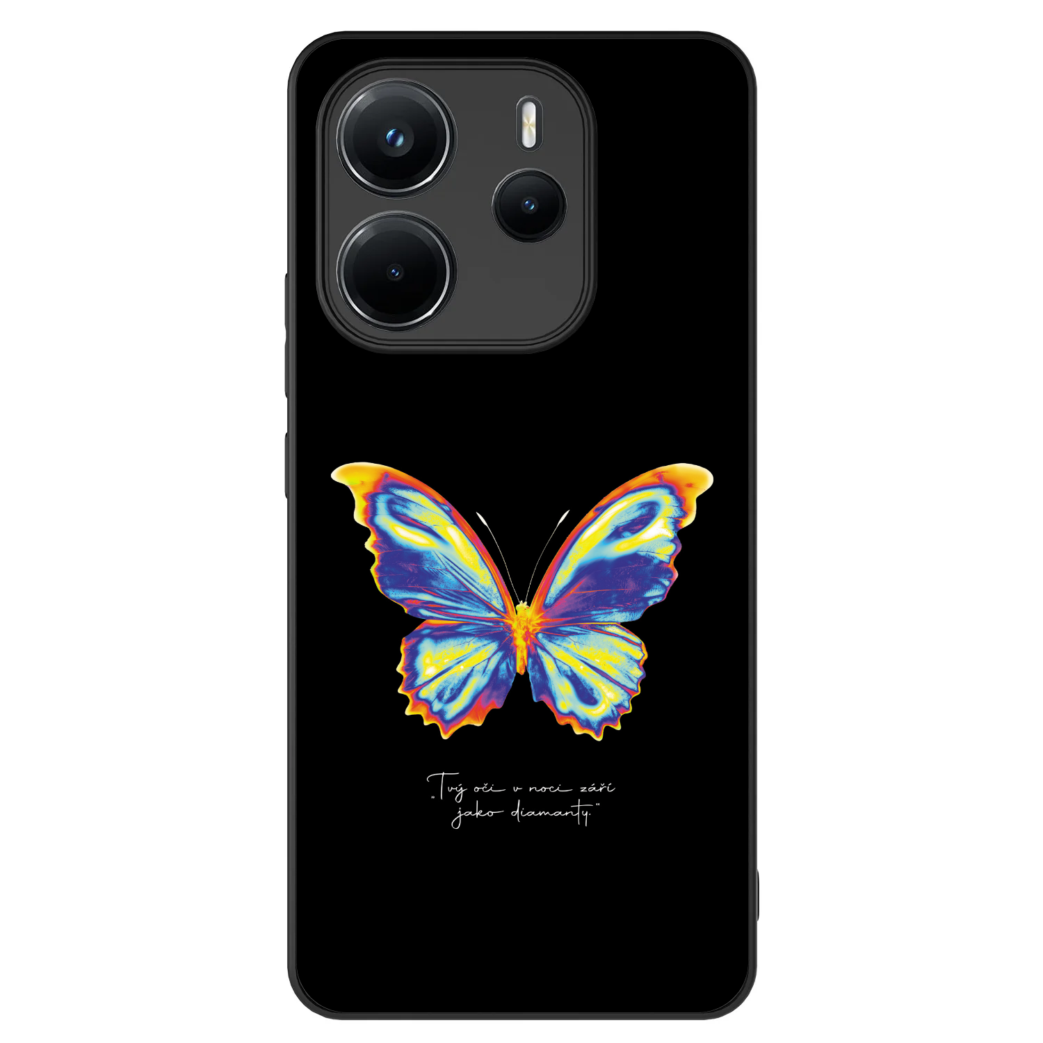 Picasee ULTIMATE CASE pro Xiaomi Redmi Note 14 4G - Diamanty Black