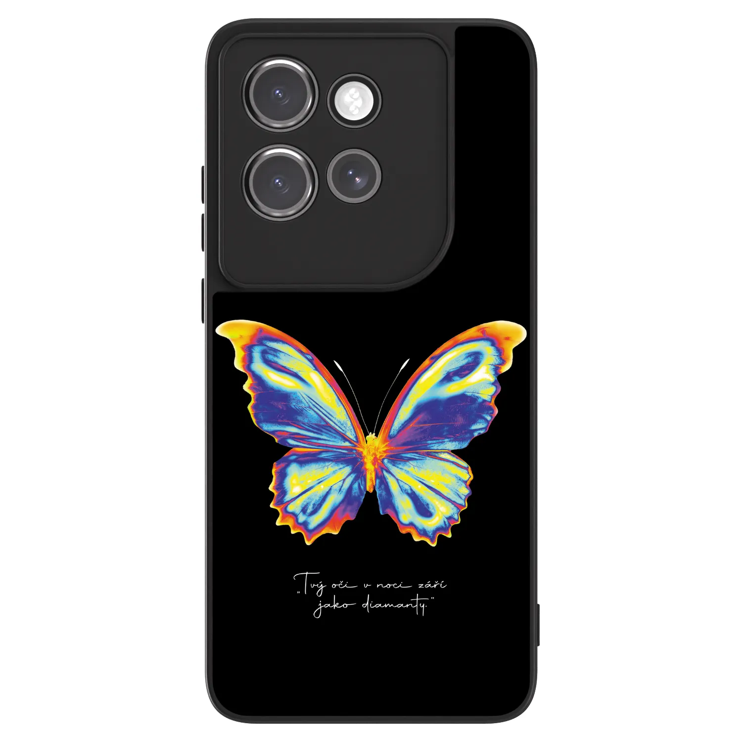 Picasee ULTIMATE CASE pro Motorola Edge 50 Neo - Diamanty Black