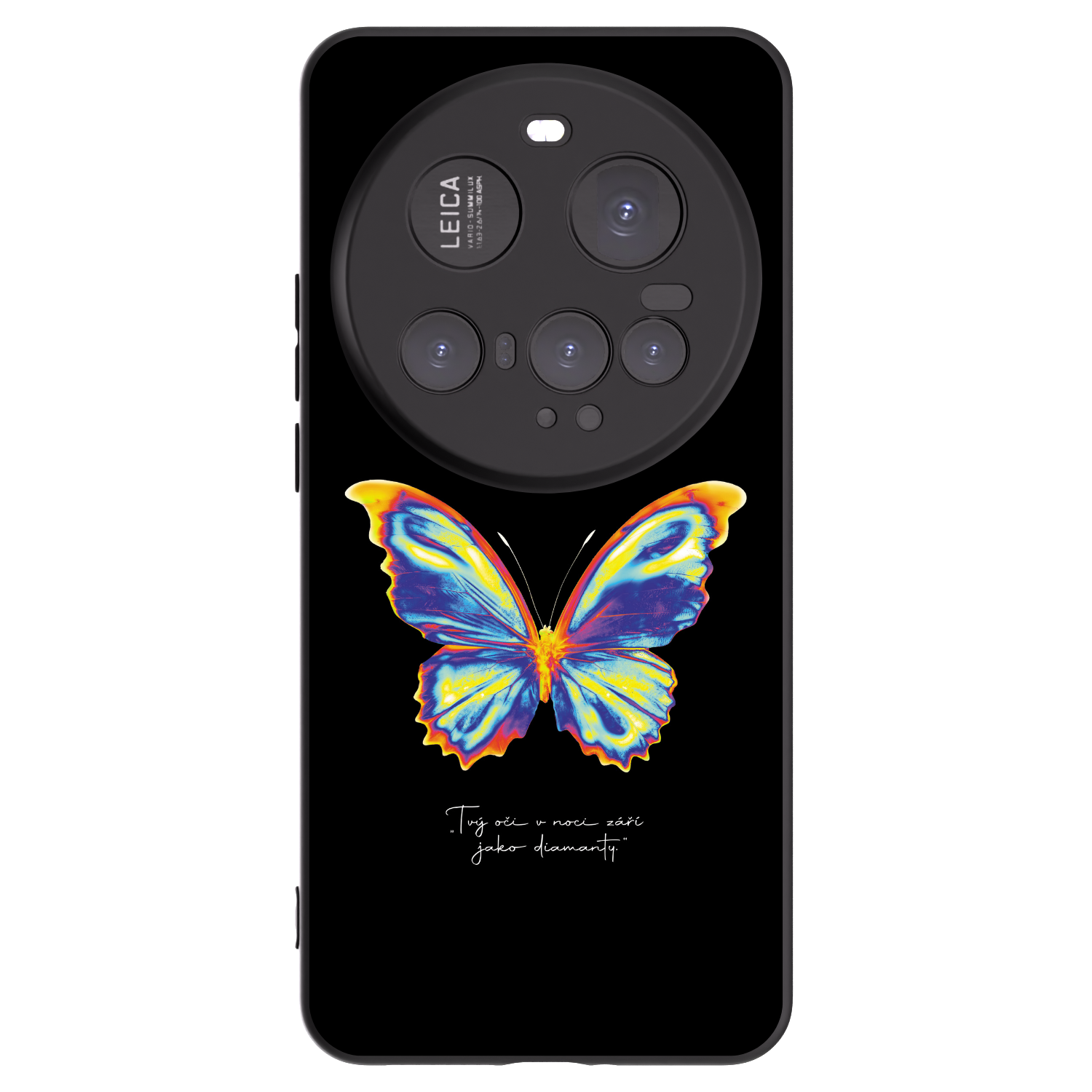 Picasee silikónový čierny obal pre Xiaomi 15 Ultra - Diamanty Black