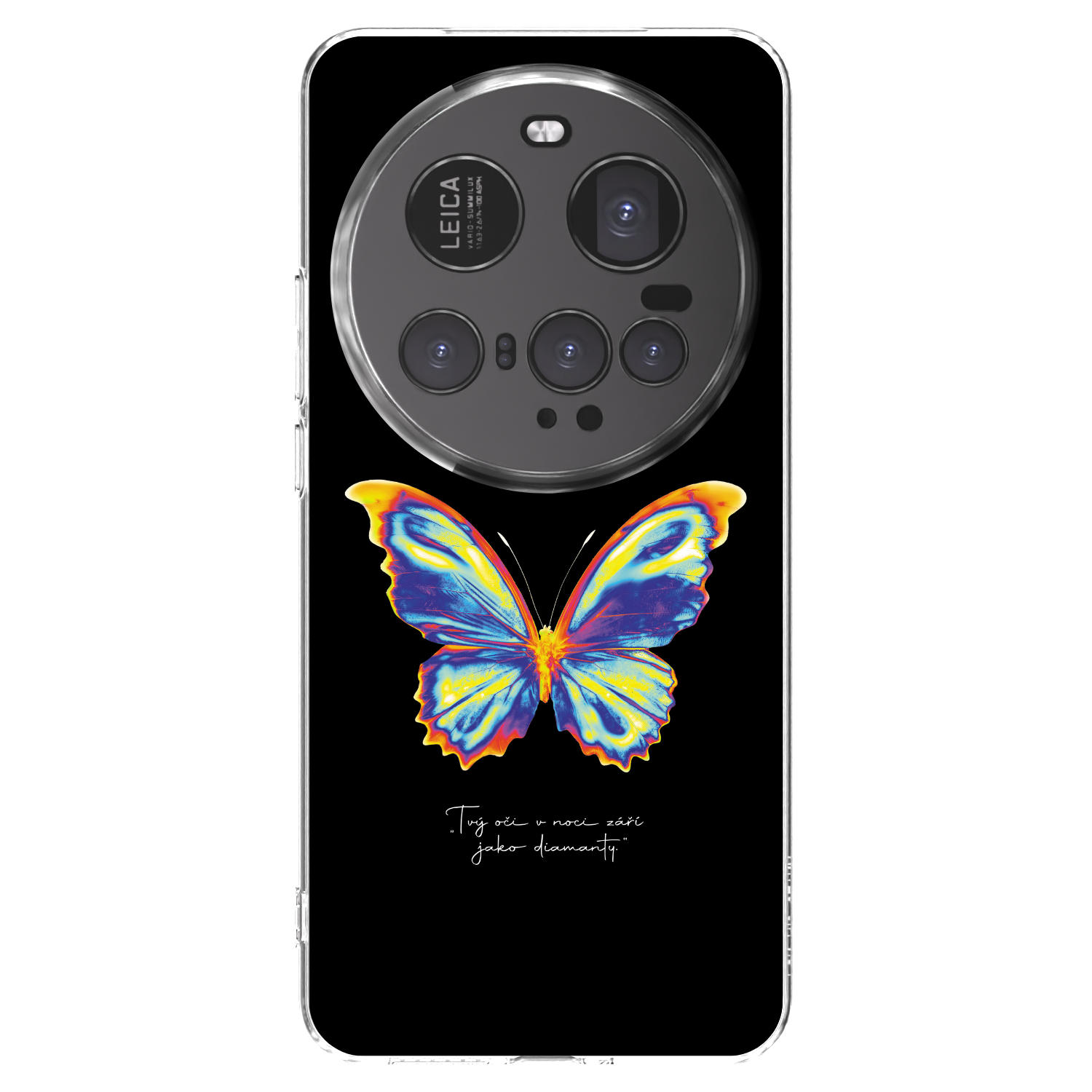 Picasee silikónový prehľadný obal pre Xiaomi 15 Ultra - Diamanty Black