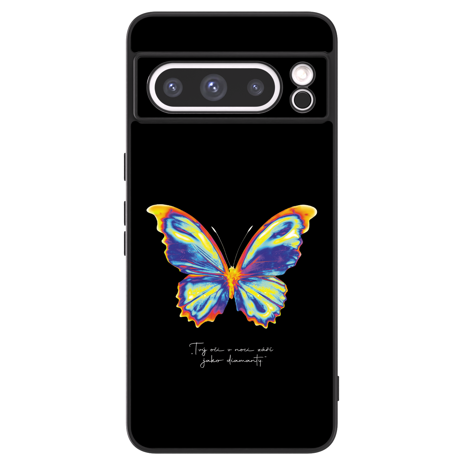 Picasee ULTIMATE CASE pro Google Pixel 8 Pro - Diamanty Black