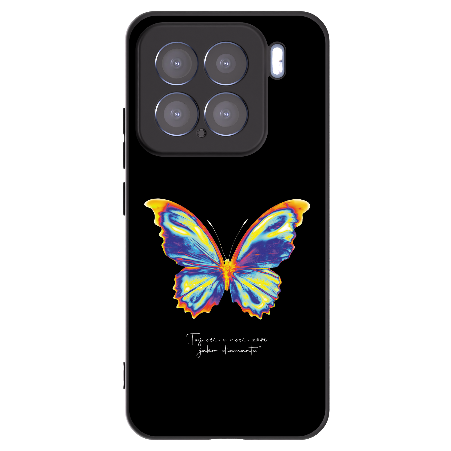 Picasee silikónový čierny obal pre Xiaomi 15 - Diamanty Black