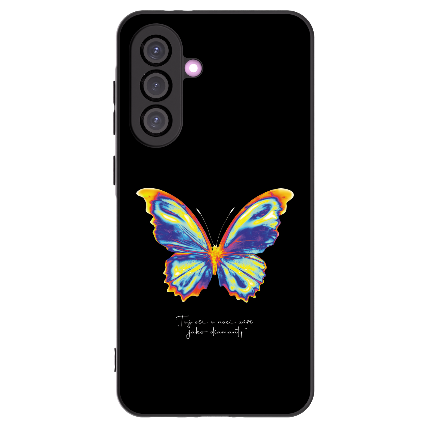 Picasee silikónový čierny obal pre Samsung Galaxy A36 5G - Diamanty Black