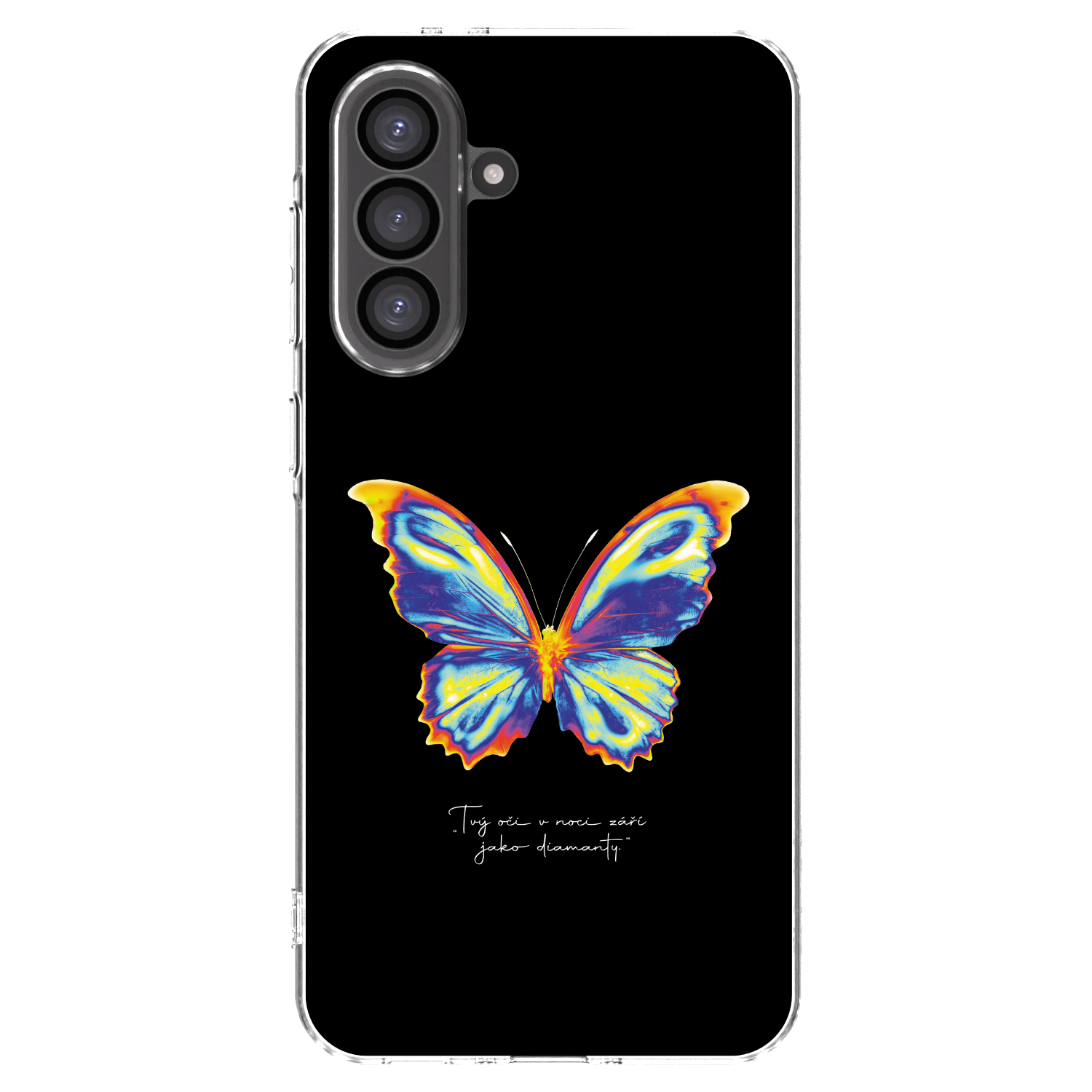 Picasee silikónový prehľadný obal pre Samsung Galaxy A36 5G - Diamanty Black