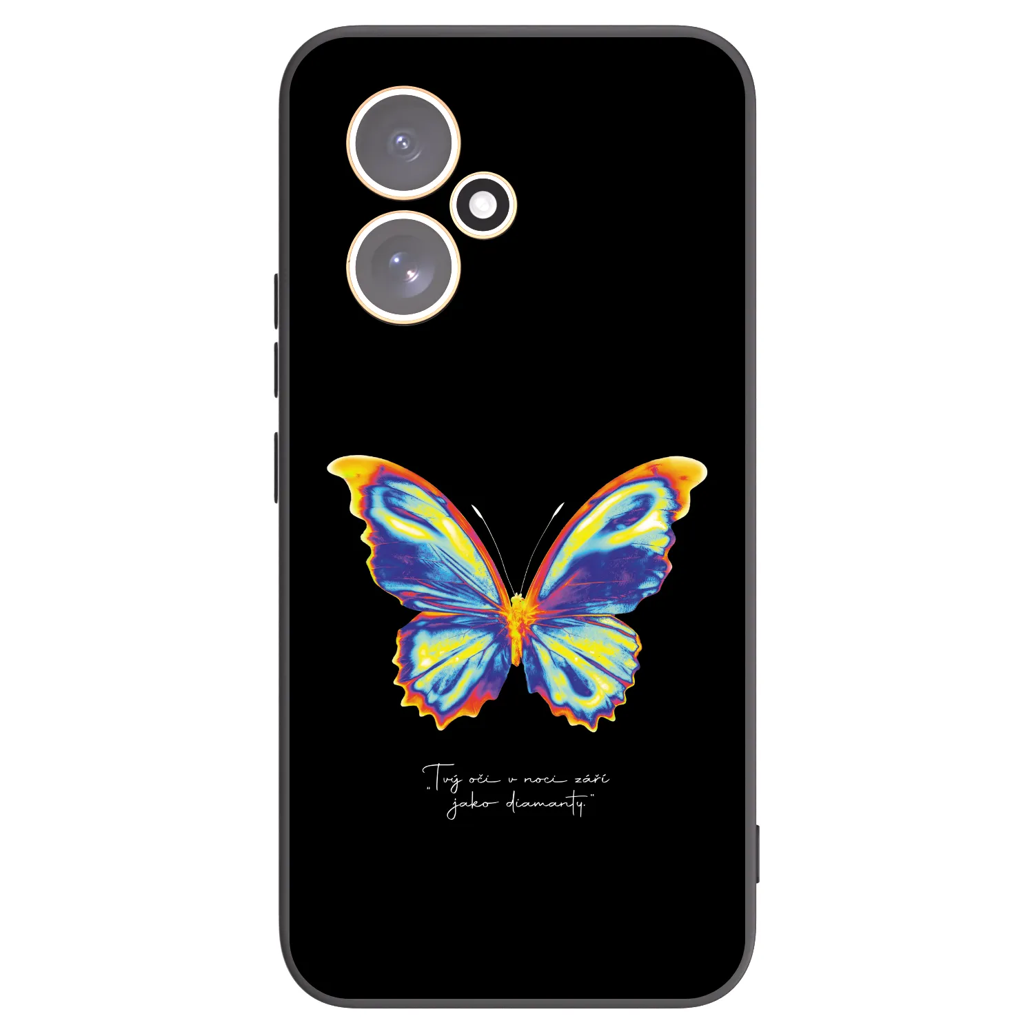 Picasee silikónový čierny obal pre Honor 400 5G - Diamanty Black