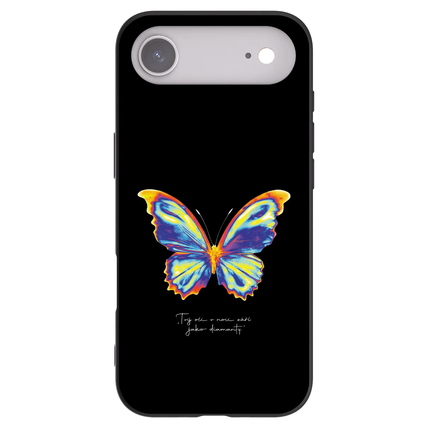 Picasee silikónový čierny obal pre Apple iPhone Air - Diamanty Black