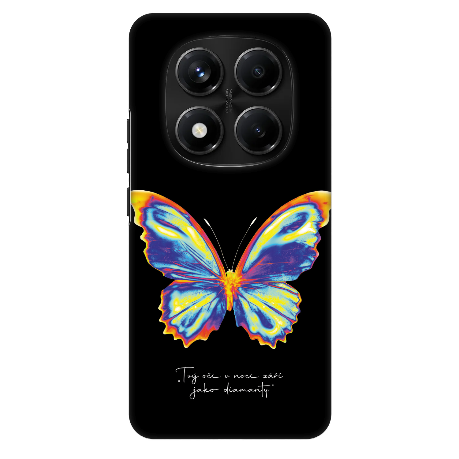 Picasee Fashion Case pre Xiaomi Redmi Note 14 Pro+ 5G - Diamanty Black